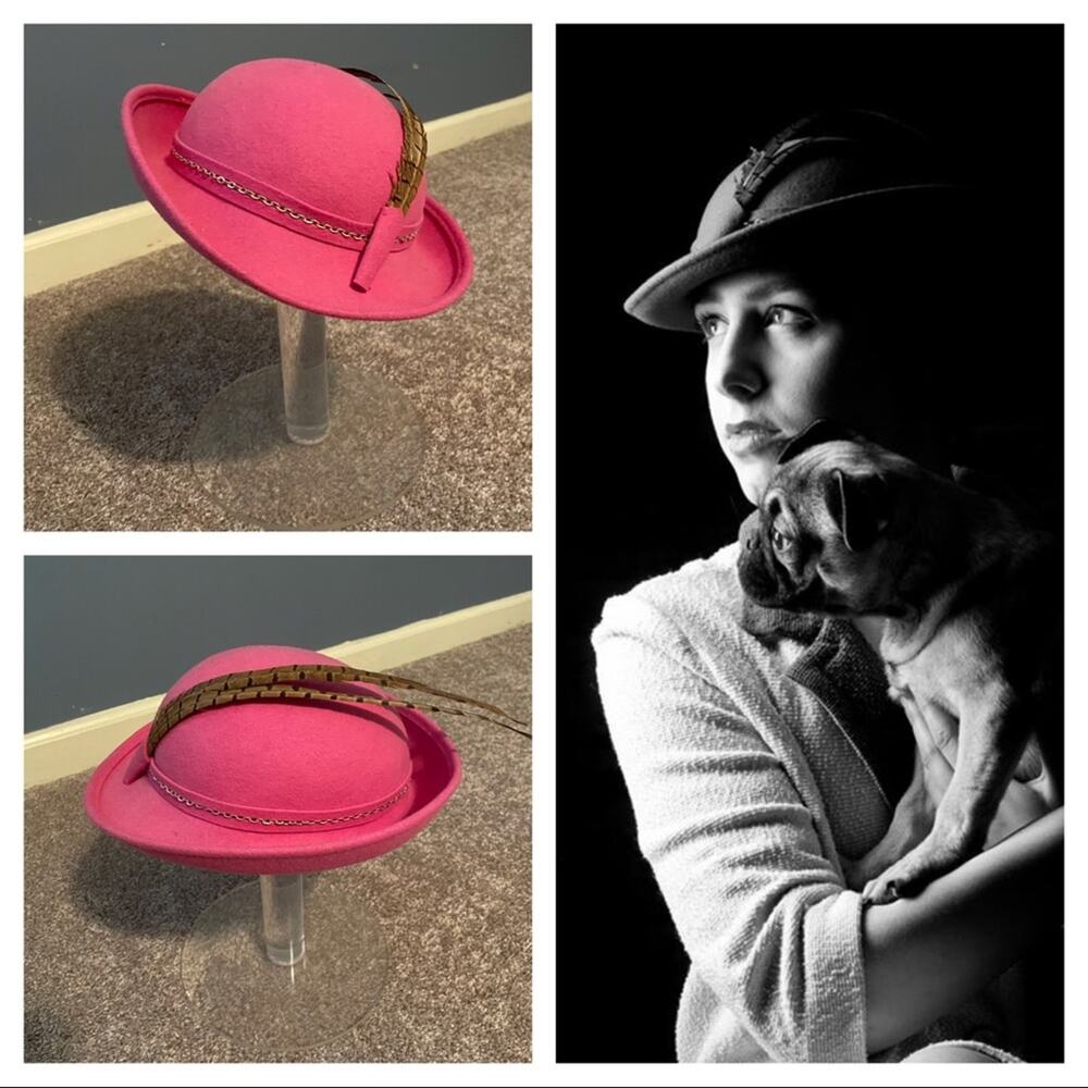 30s Bubblegum bowler hat